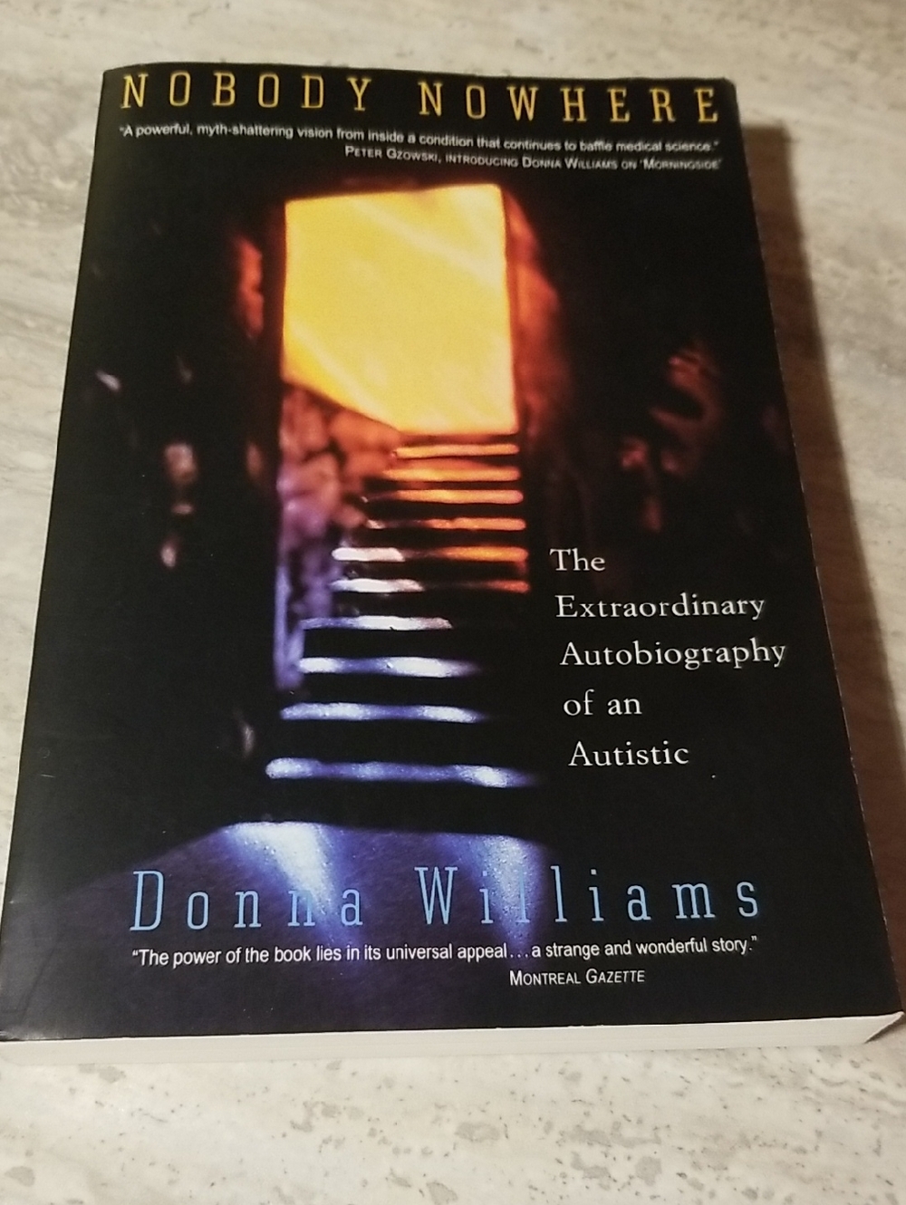 Nobody Nowhere The Extraordinary Autobiography Of An Autistic by Donna Williams
